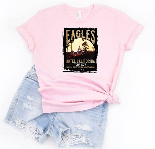 Rock Your Look with the Eagles Hotel California Music Fest Tee