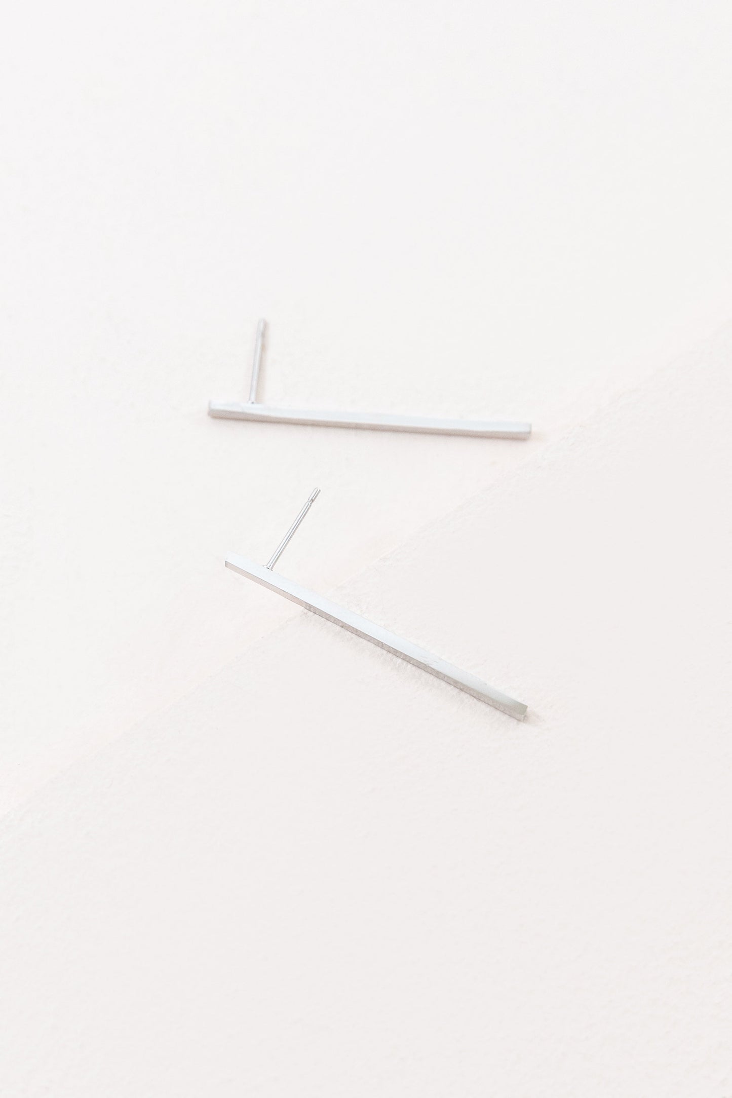 Boss Status Bar Earrings | Silver