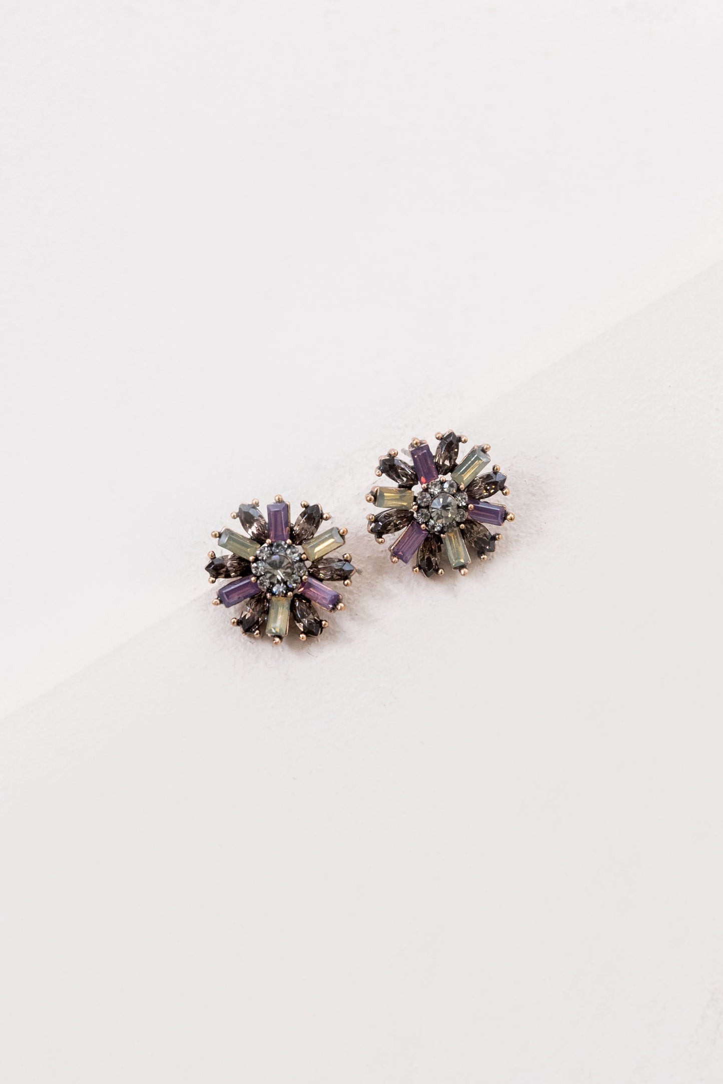 Liesel Stud Earrings | Purple