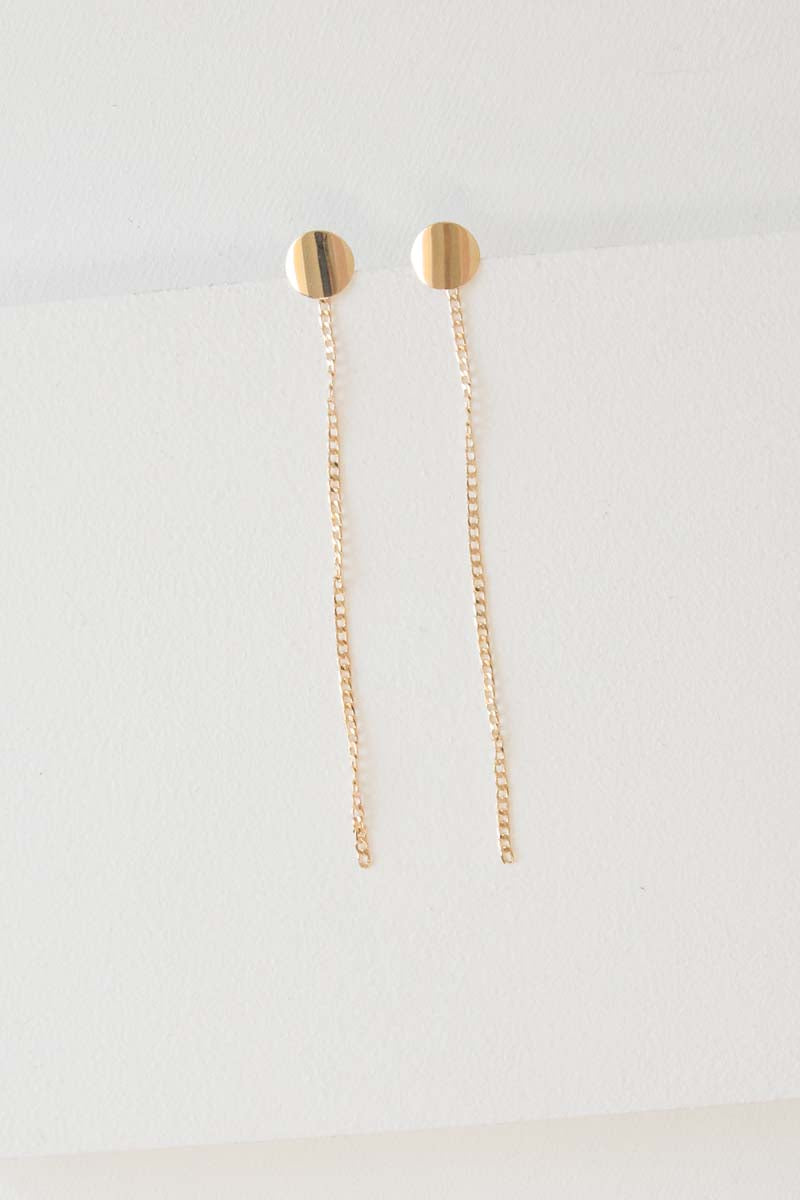 After Party Dangle Earrings | Gold
