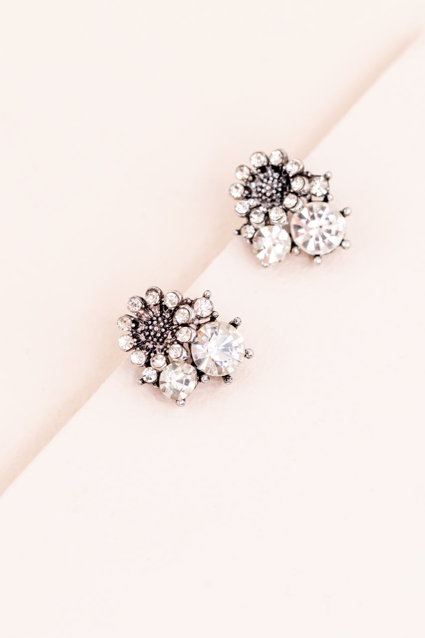 Floral Elegance Stud Earrings
