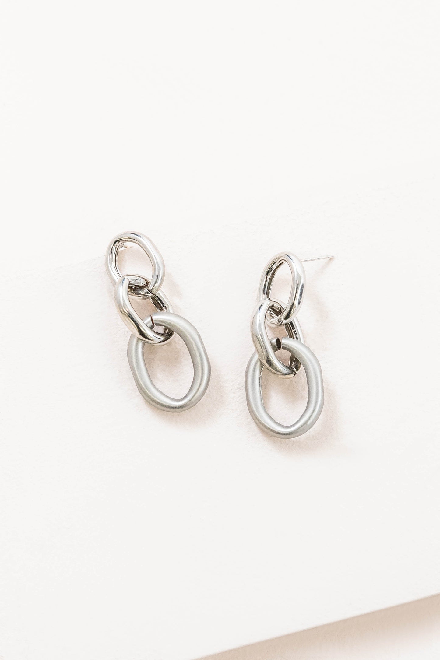 Let's Link Up Earrings | Silver
