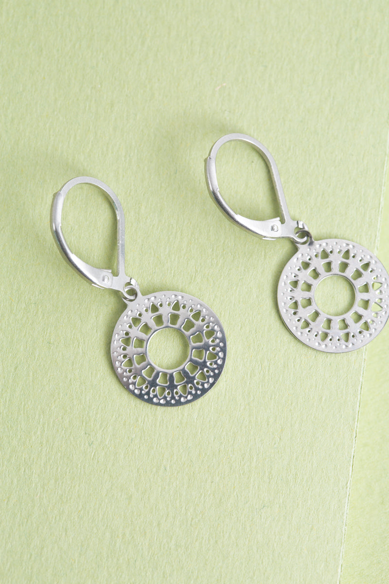 One In a Million Filigree Earrings | Silver