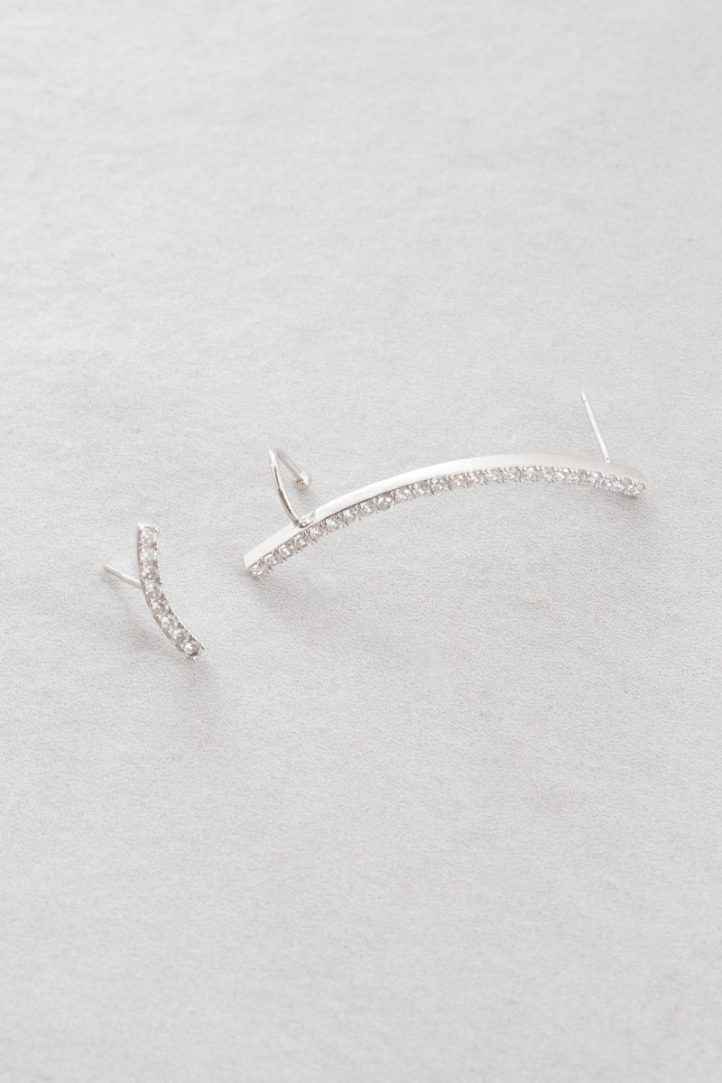 Eye of the Beholder Earrings (Sterl. Left Ear Cuff)