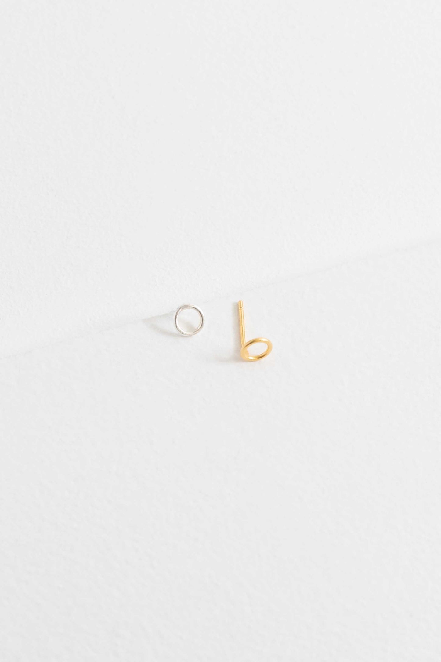 Dueling Ring Mismatched Earrings (14K)