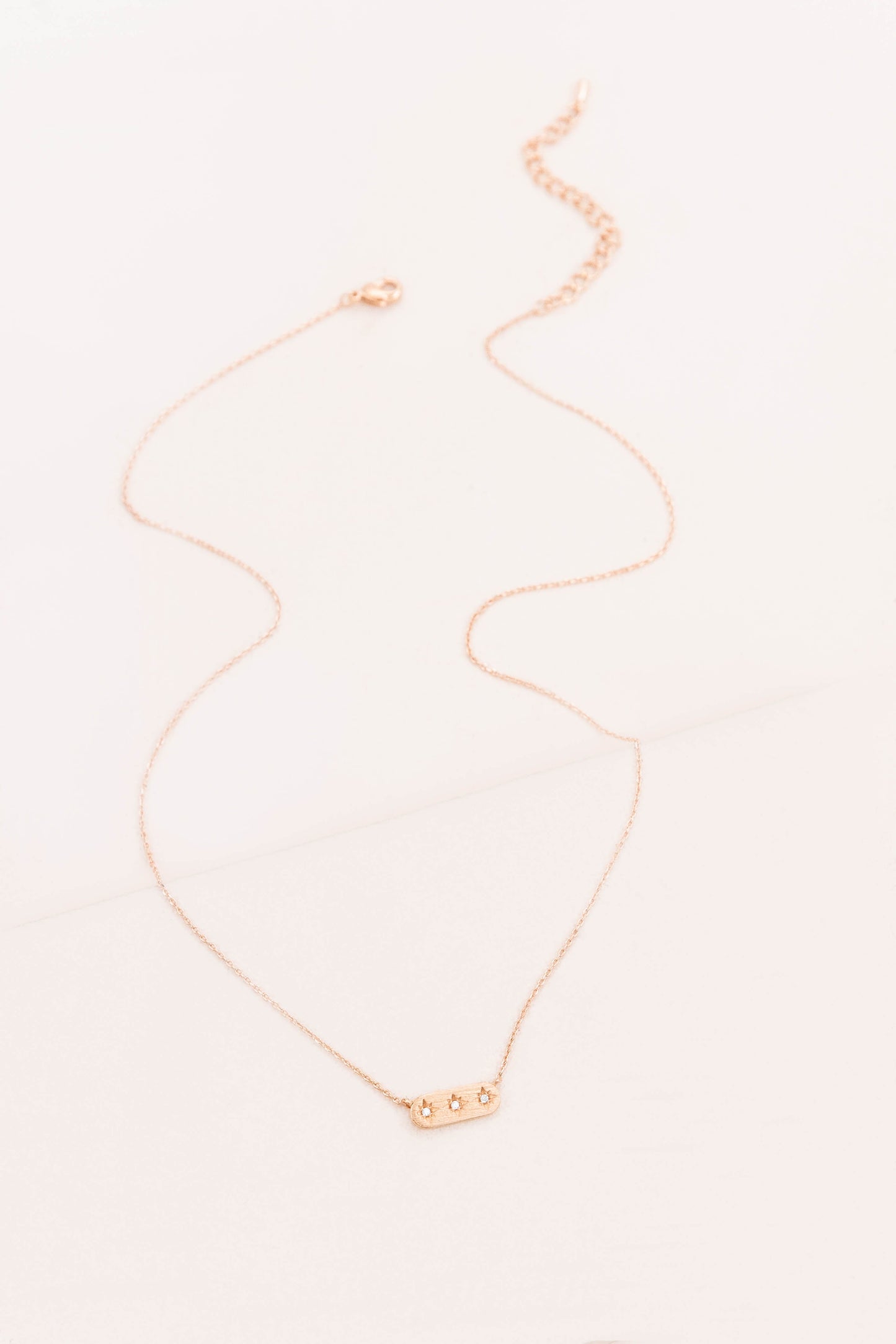Tri Star Necklace