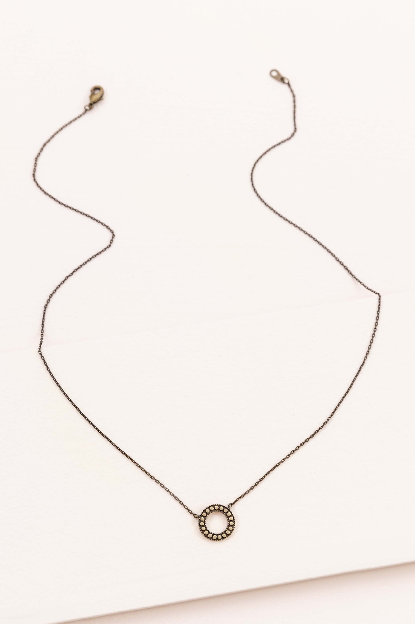 Burnished Karma Necklace