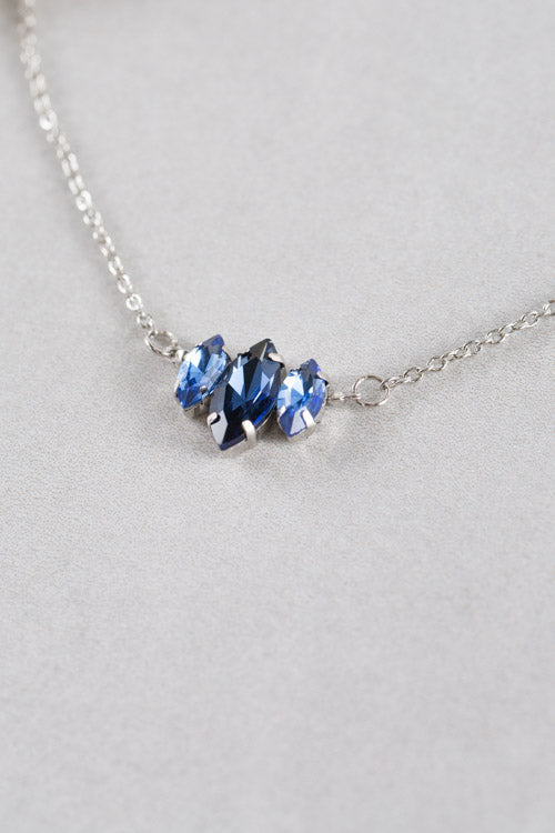 Summit Stone Necklace | Silver