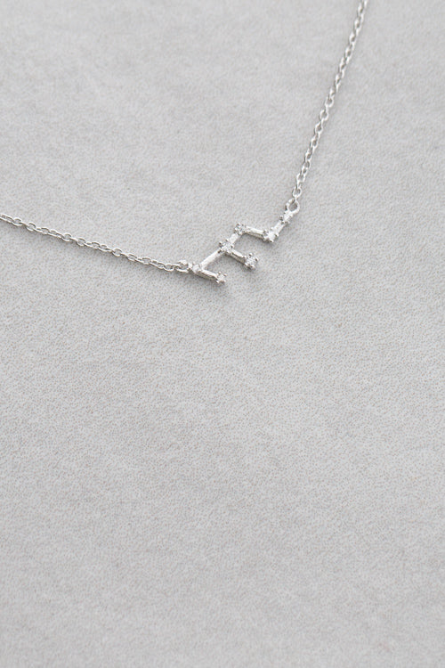 Aquarius Sterling Silver Necklace