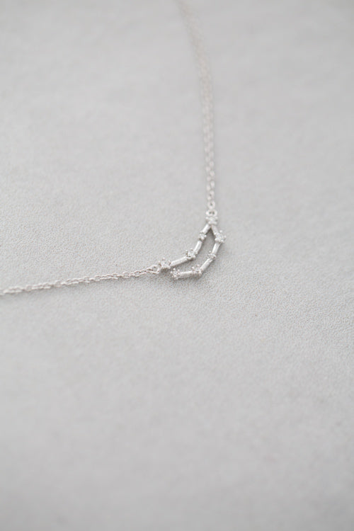 Capricorn Sterling Silver Necklace