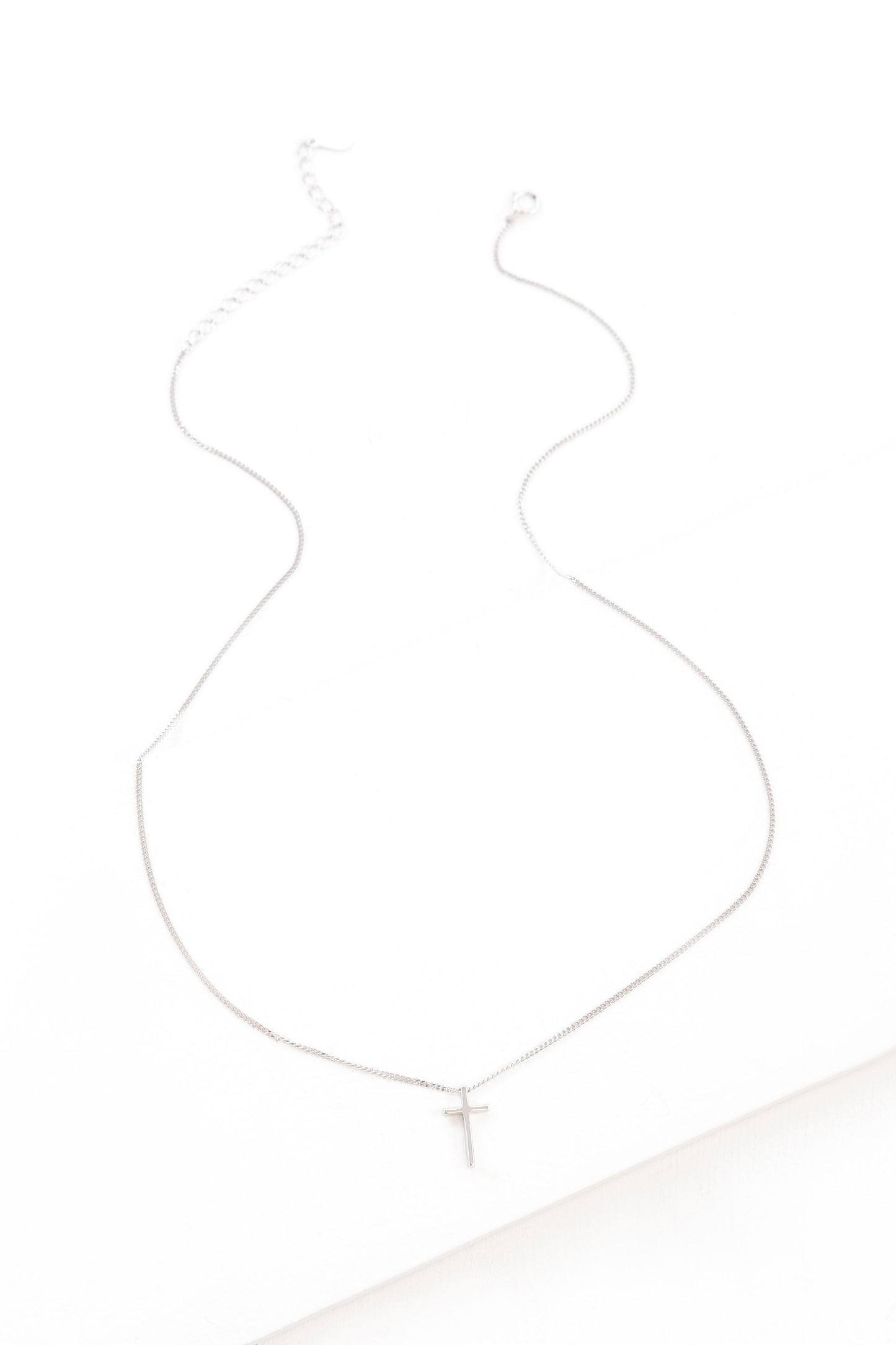 Cross Necklace | Silver (sterl.)