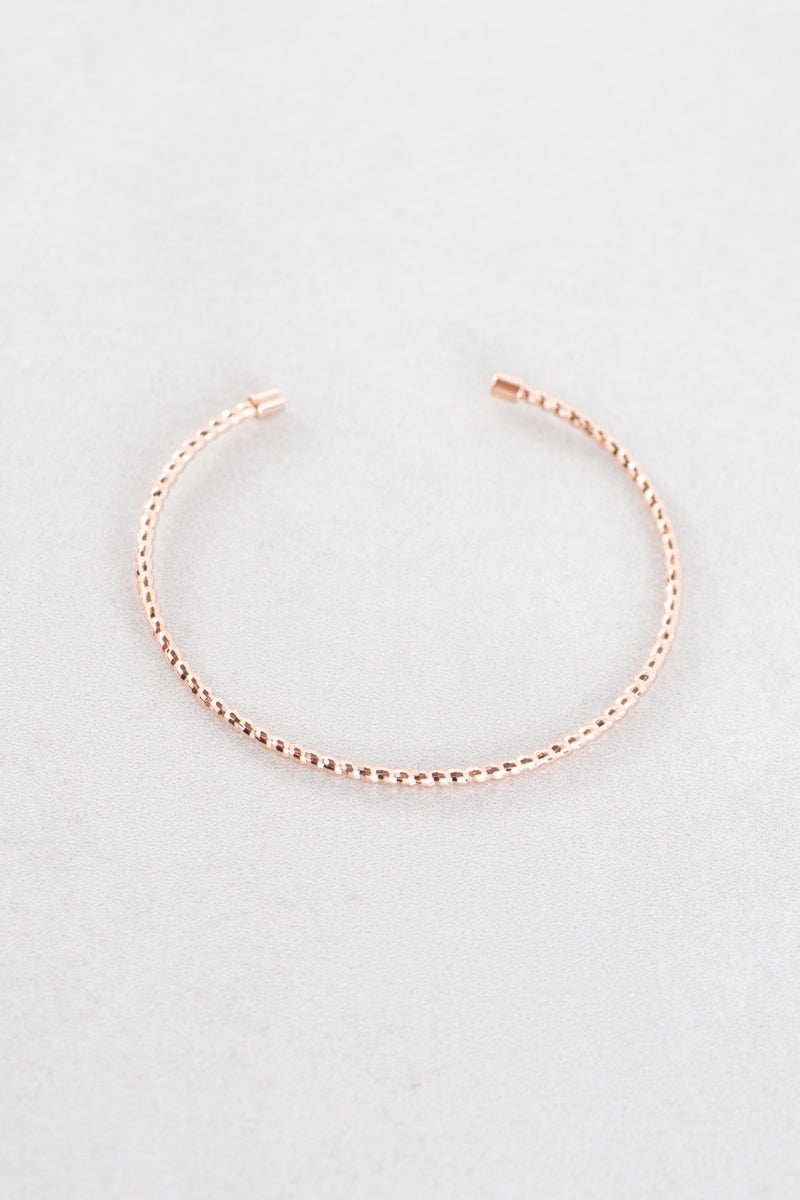 Learn The Ropes Cuff Bracelet