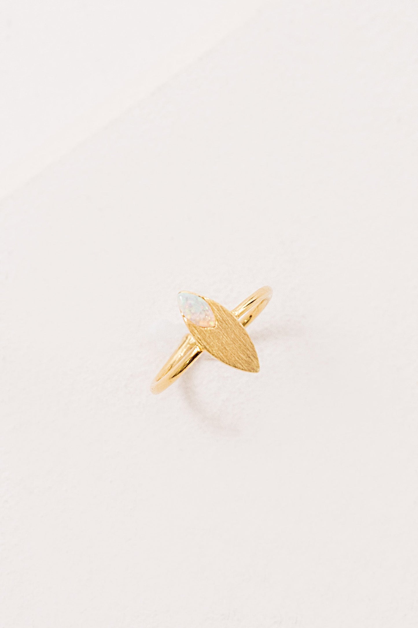 Pixum Overseer Stone Ring | White