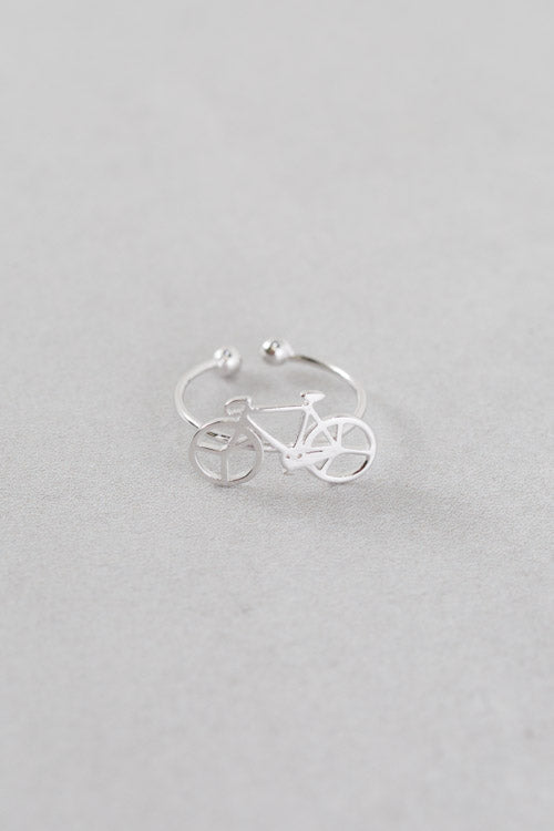 Bicycle Ring (18K Rose & 24K Gold)