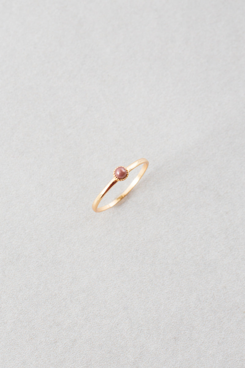 Finer Things Ring | Mauve (14K)