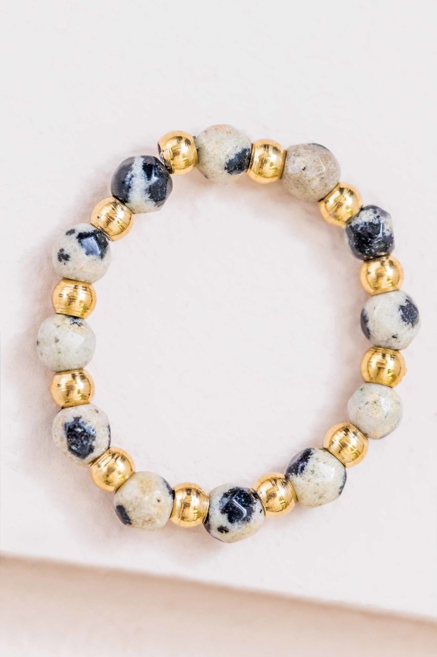 Awestruck Artist Beaded Ring | Marble (14K)