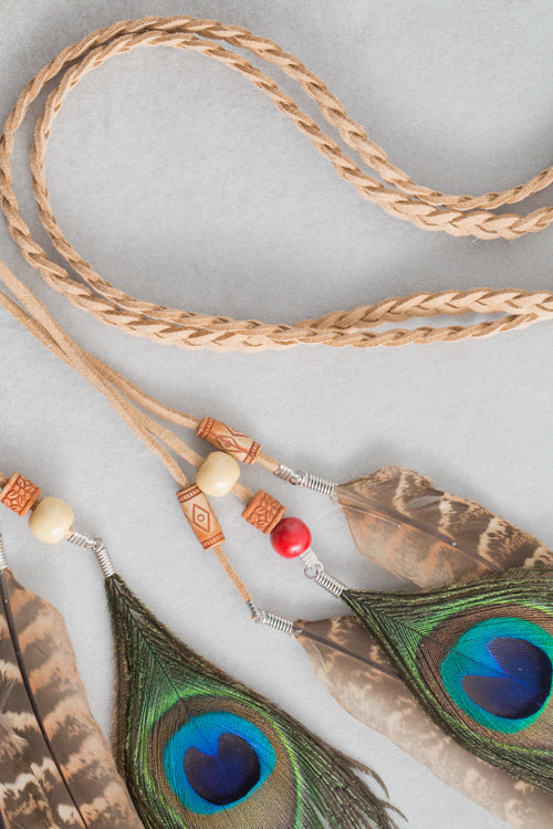Feather Headband | Driftwood
