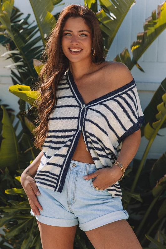 Modern Emporium Boutique Style - Blue Stripe – women's boutique fashion