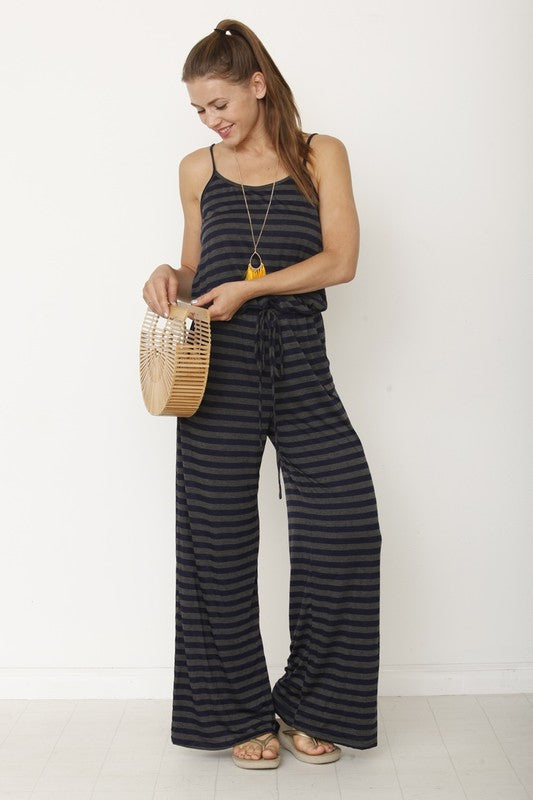 Stripe Jumpsuit | Modern Boutique Fashion