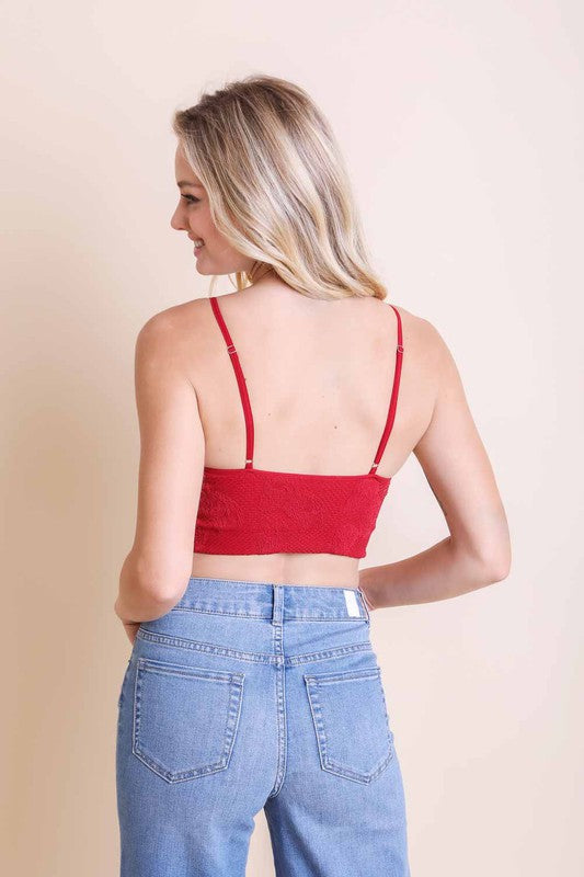 Seamless Padded Textured Brami | Modern Boutique Fashion