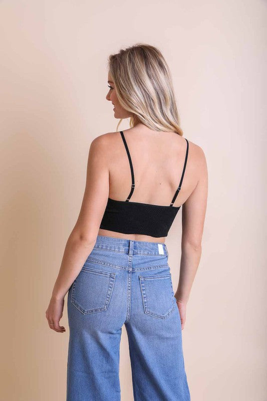Seamless Padded Textured Brami | Modern Boutique Fashion