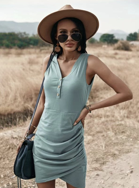 Twisted Scrunch Dress