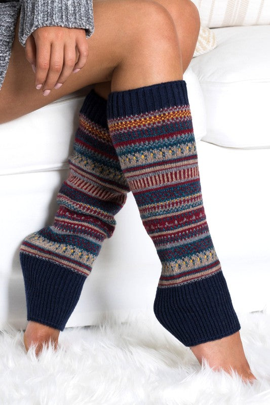 Short Fairisle Legwarmer | Modern Boutique Fashion