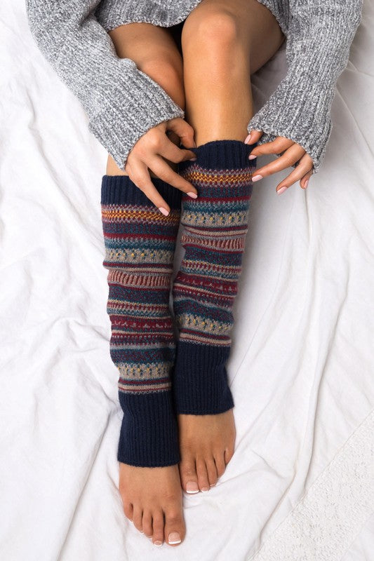 Short Fairisle Legwarmer | Modern Boutique Fashion