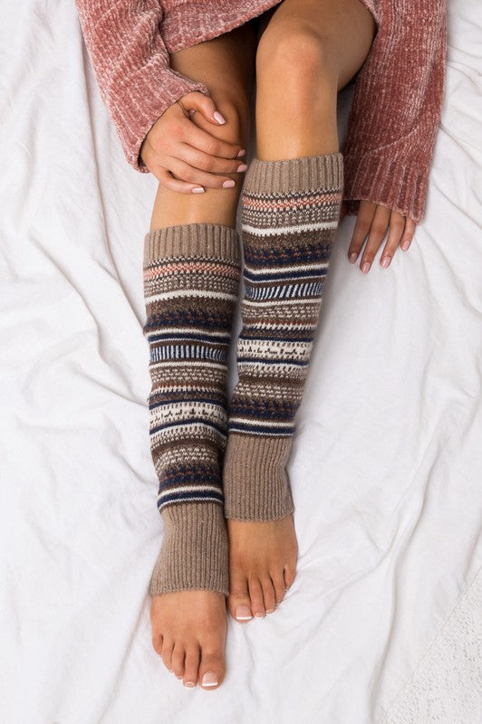 Short Fairisle Legwarmer | Modern Boutique Fashion