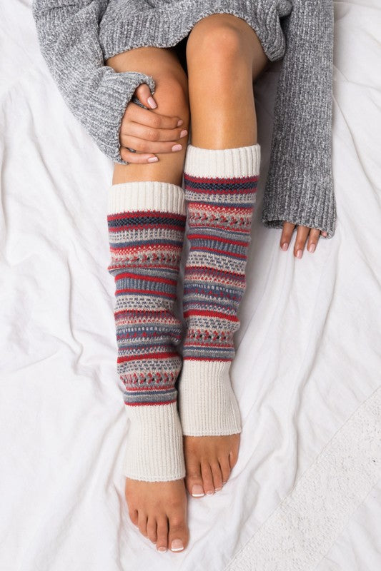 Short Fairisle Legwarmer | Modern Boutique Fashion