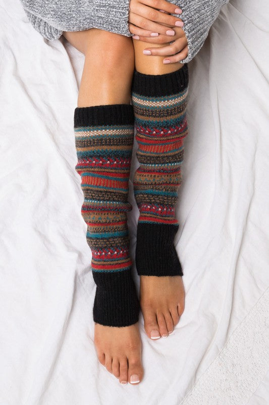 Short Fairisle Legwarmer | Modern Boutique Fashion
