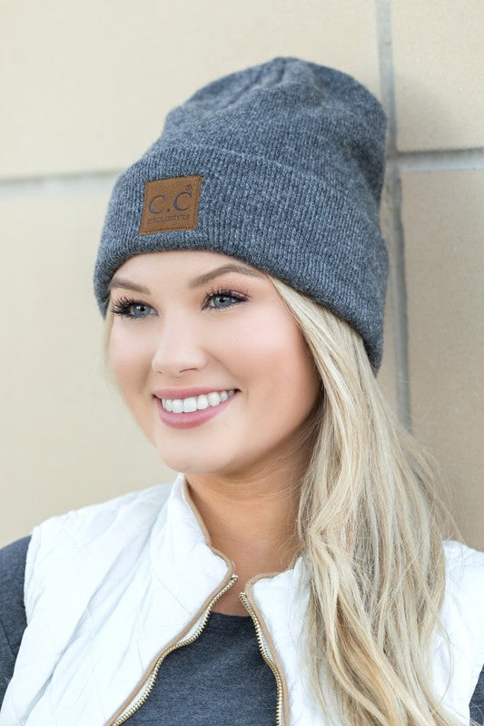 Cc Heathered Boyfriend Beanie | Modern Boutique Fashion