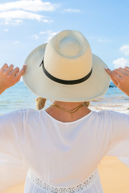 Drawstring Panama Hat | Modern Boutique Fashion