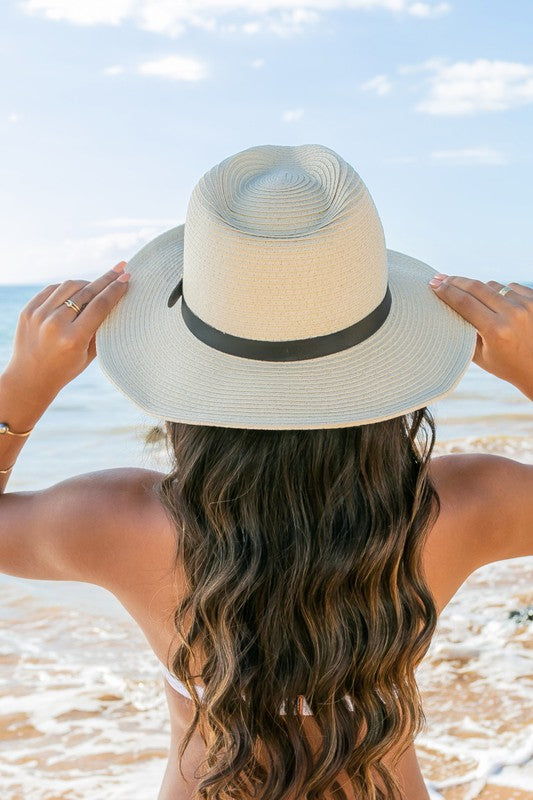 Drawstring Panama Hat | Modern Boutique Fashion