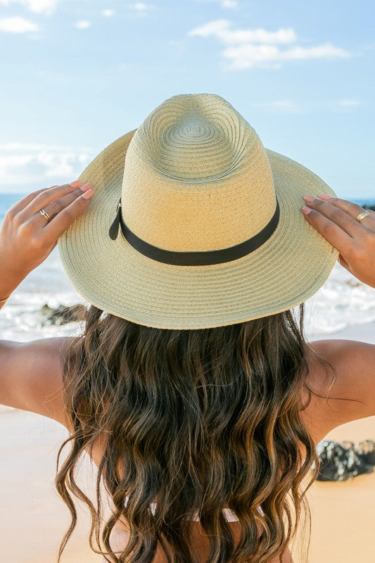 Drawstring Panama Hat | Modern Boutique Fashion