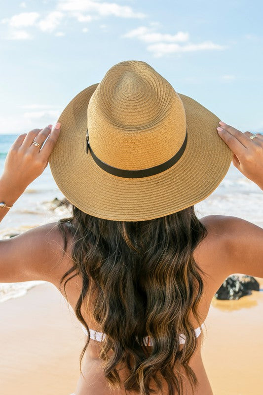 Drawstring Panama Hat | Modern Boutique Fashion