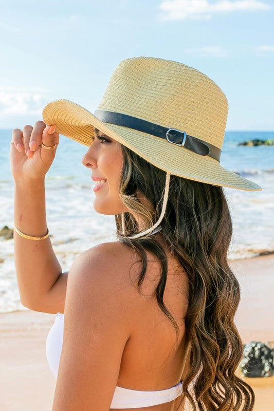 Drawstring Panama Hat | Modern Boutique Fashion