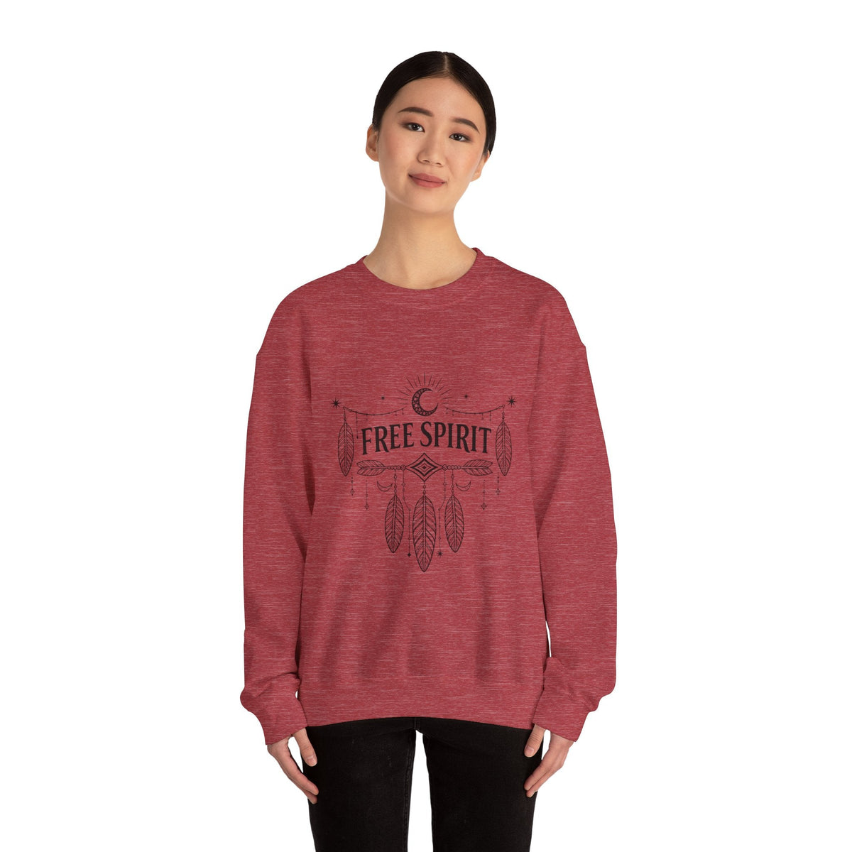 Free Spirit Dreamcatcher Crewneck Sweatshirt