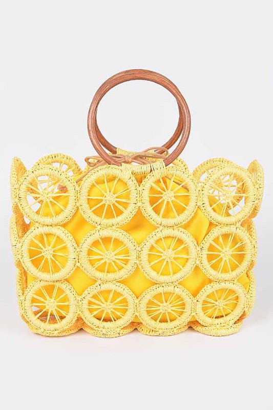 Weaved Straw Summer Bag | Modern Boutique Fashion