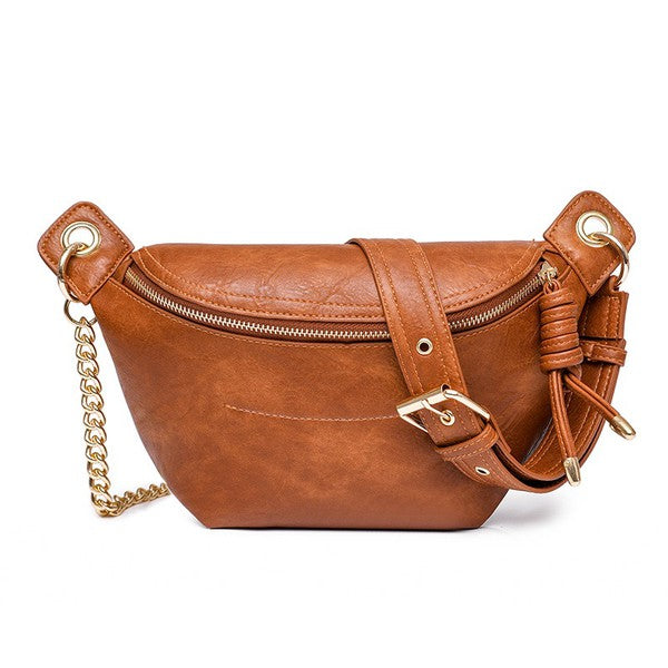 Luxe Convertible Sling Belt Bum Bag | Modern Boutique Fashion