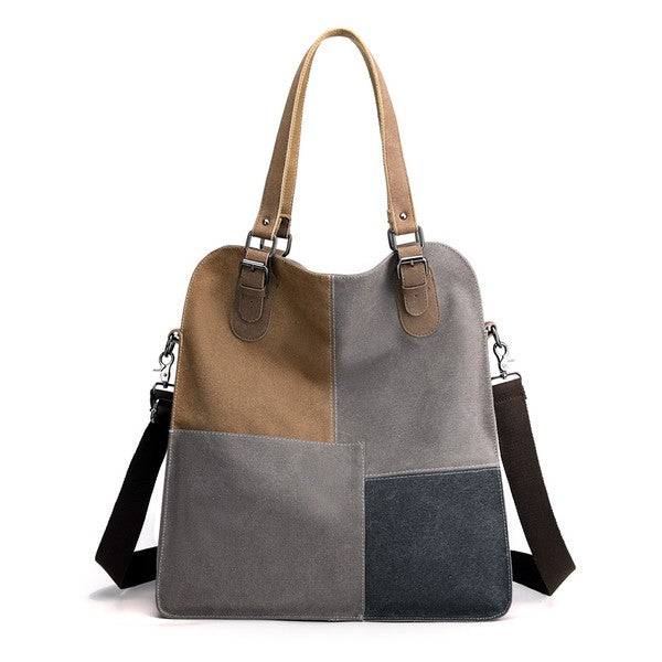 Colorblock Messenger Bag | Modern Boutique Fashion