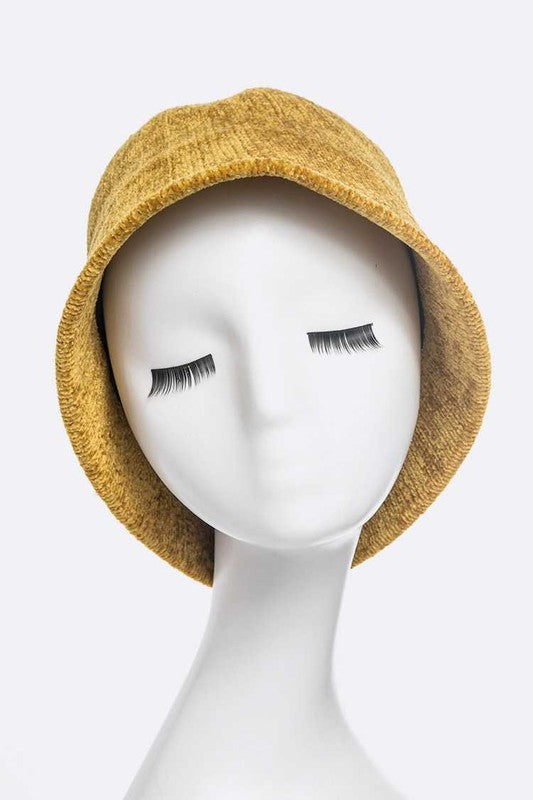 Chenille Lux Bucket Hat | Modern Boutique Fashion