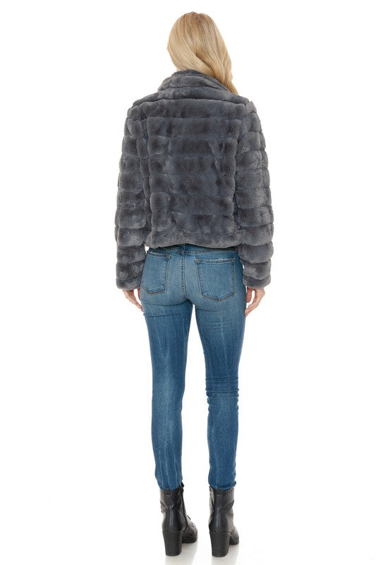 Women Faux Fur Jacket | Modern Boutique Fashion