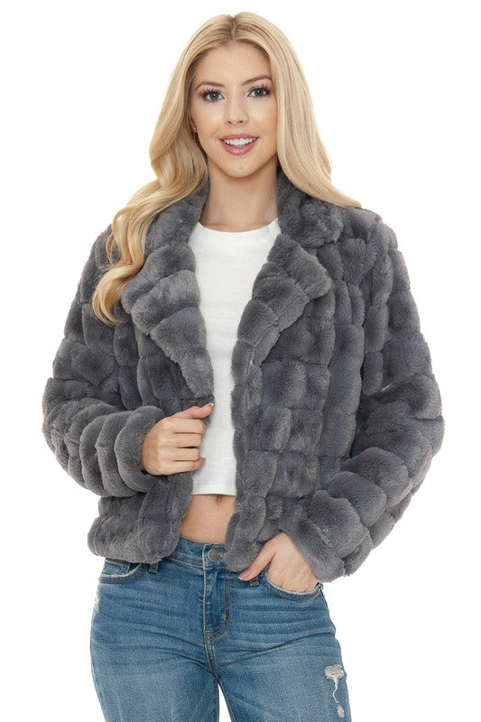 Women Faux Fur Jacket | Modern Boutique Fashion