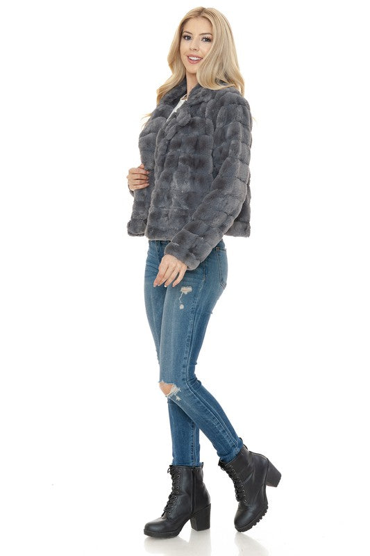 Women Faux Fur Jacket | Modern Boutique Fashion