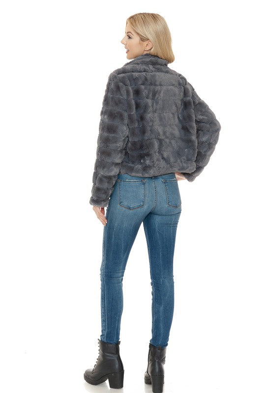 Women Faux Fur Jacket | Modern Boutique Fashion