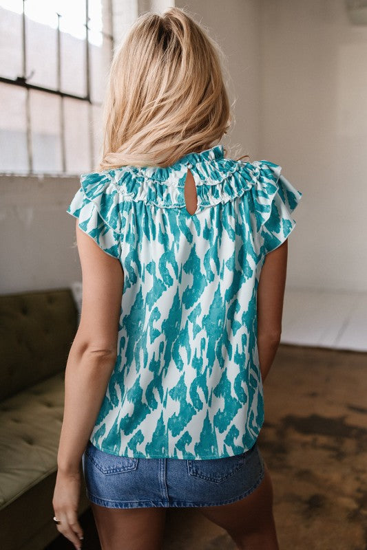 Mariana Crewneck Loose Fit Blouse boutique fashion for women