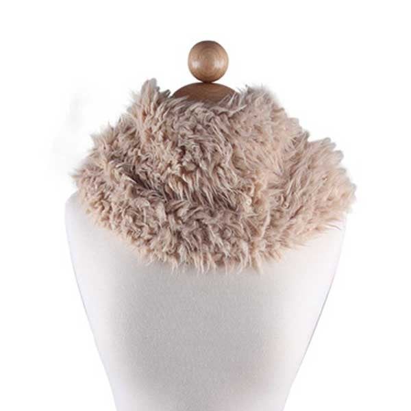 Furry Faux Infinity Scarf | Modern Boutique Fashion
