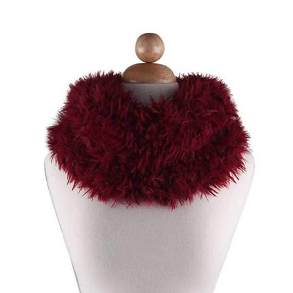 Furry Faux Infinity Scarf | Modern Boutique Fashion