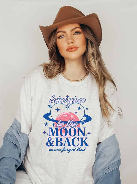Love you to the Moon and Back Boutique Tee